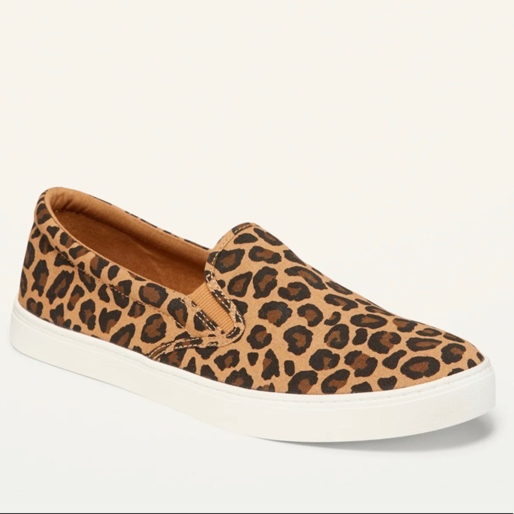 Old Navy Leopard Slip-ons